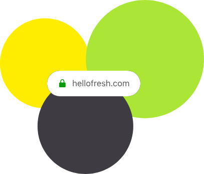 HelloFresh Brand Colour Palette
